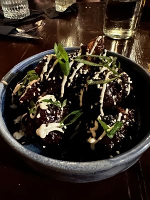 Vegan "Chicken" Bites at Vintage Bar in Hvar