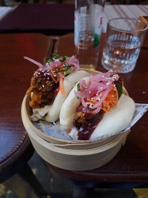 Bao buns at Vintage Bar in Hvar