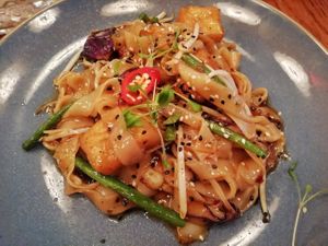 Tofu teriyaki noodles (lunch deal) #Veganuary at Soba in Glasgow