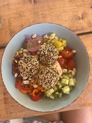 Falafel (homemade)  at Masha Vegeteria in Jelsa