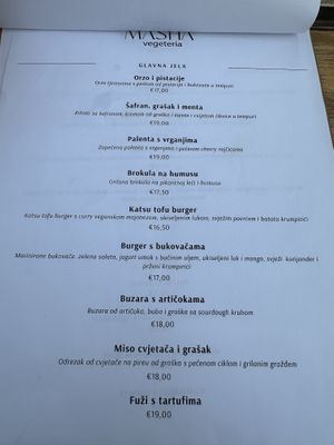   at Masha Vegeteria in Jelsa