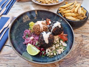 Falafel at Masha Vegeteria in Jelsa