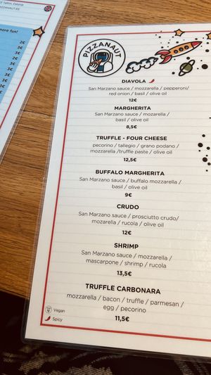   at Pizzanaut in Tallinn