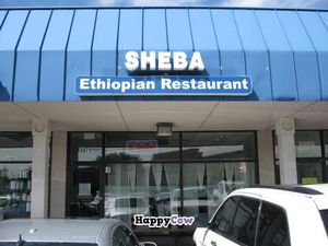 Sheba Ethiopian Restaurant entrance at Sheba in Rockville