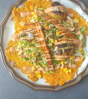 Tacos de carottes at Sambuca in Clermont-ferrand