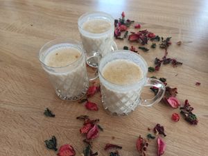 Lassi à l'eau de rose et à la cardamome at Sambuca in Clermont-ferrand