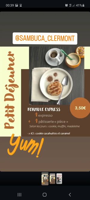  at Sambuca in Clermont-ferrand