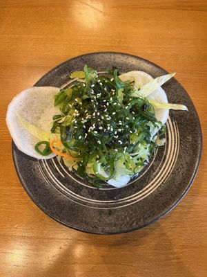 Mixed salad with seaweed  at Yobi Food in Pardubice