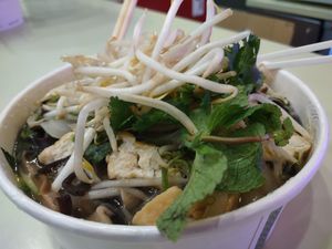 With the goodies at Doux Chaton in Liverpool