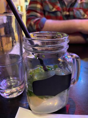Soda lime and mint  at Doux Chaton in Liverpool