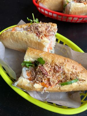 Tofu banh mi ☺️ at Doux Chaton in Liverpool