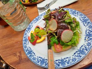 Avocado toast at Me and Jungle Cafe in Oakland