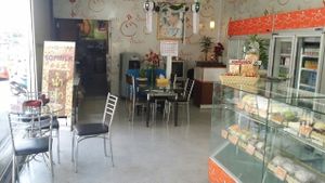 inside seating at Pun-Pao Steamed Buns in Chiang Mai