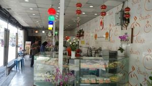 inside cafe at Pun-Pao Steamed Buns in Chiang Mai