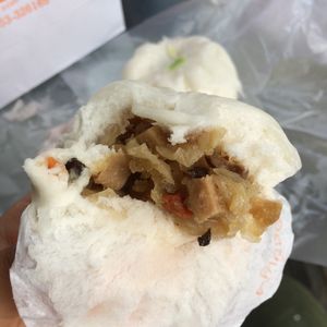 Yet why do the insides... at Pun-Pao Steamed Buns in Chiang Mai