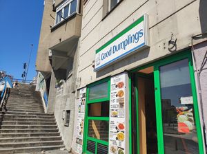 The restaurant at Good Dumplings in Belgrade