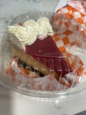 Strawberry Cheesecake Slice 😛💕 Dessert for Tomorrow  at Sugar Planty in Mexico City