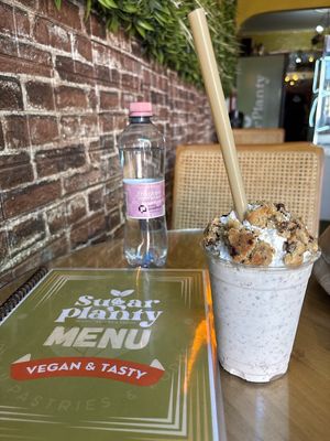 Vanilla shake  at Sugar Planty in Mexico City