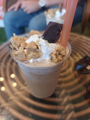 Malteada de brownie at Sugar Planty in Mexico City