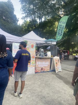   at Vegan Night Market in New York City