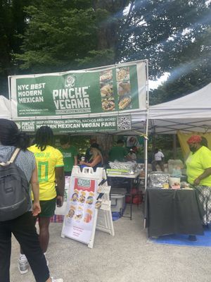   at Vegan Night Market in New York City