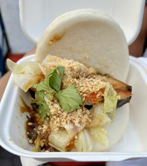   at Vegan Night Market in New York City