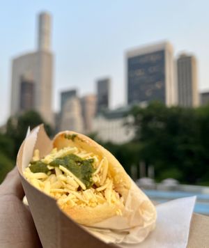   at Vegan Night Market in New York City