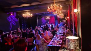 Inside venue  at Queenz Cabaret in Sitges