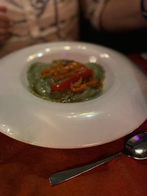 Pasta main  at Queenz Cabaret in Sitges