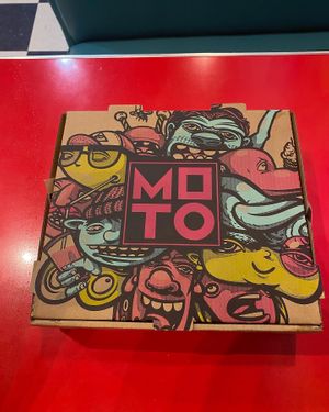 Box art  at MOTO Pizza - Edmonds in Edmonds