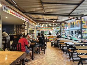 Restaurant interior   at Kinphak Cafe  in Chiang Mai