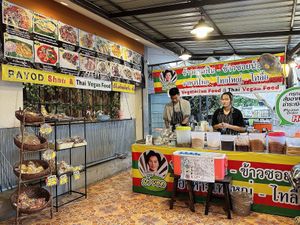 Restaurant interior   at Kinphak Cafe  in Chiang Mai