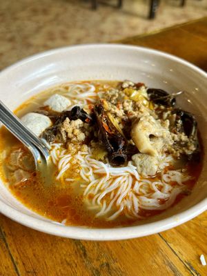  Nam ngiaow (50 THB) at Kinphak Cafe  in Chiang Mai