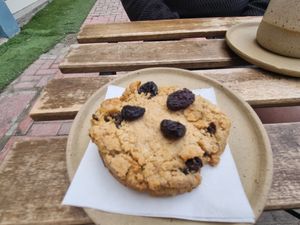 Vegan cookie at Loaf in Gzira