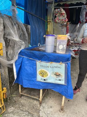 Table/booth  at Ama Laphing in Dharamshala
