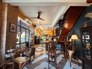 Restaurant interior   at My Secret Cafe In Town in Chiang Mai