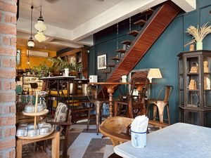 Restaurant interior   at My Secret Cafe In Town in Chiang Mai