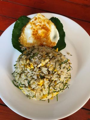 Limonade fried rice at Veggie Café - Galaxy Star Angkor Hotel in Siem Reap
