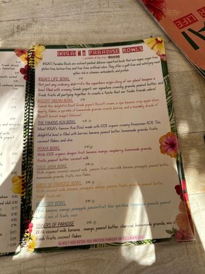 Vegan options  at Ikigai in Estepona