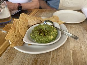 Edamame Guacamole  at True Food Kitchen in Scottsdale
