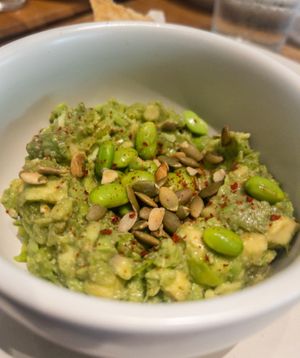 Edamame Guacamole  at True Food Kitchen in Scottsdale