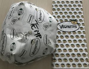 My tempeh parcel of yumminess   at Veganitas in Bern