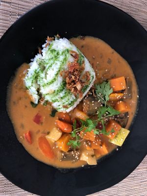 Le curry vegan du jour : une explosion de saveurs  at Foodismo in Gran Canaria