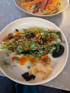 Vegan cesar salad at Red Roaster - Brighton Dome  in Brighton