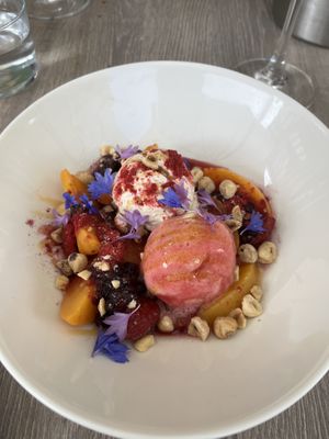 Peach Melba  at Red Roaster - Brighton Dome  in Brighton