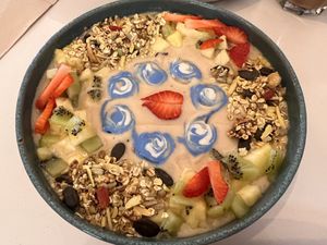 Solar plexus bowl  at Balino Yoga Café  in Sevilla