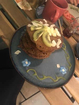 Pancakes  at Balino Yoga Café  in Sevilla