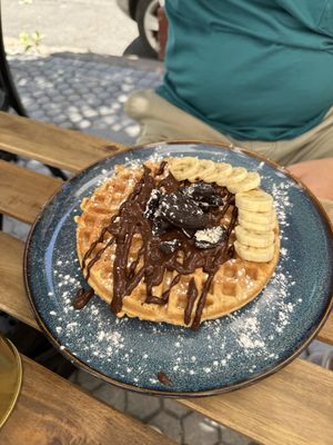 Waffle  at Balino Yoga Café  in Sevilla