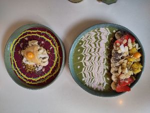 Third eye and Heart bowl at Balino Yoga Café  in Sevilla