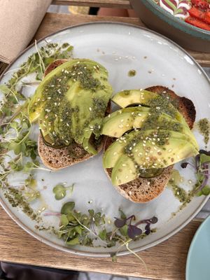Avocado toastt  at Balino Yoga Café  in Sevilla